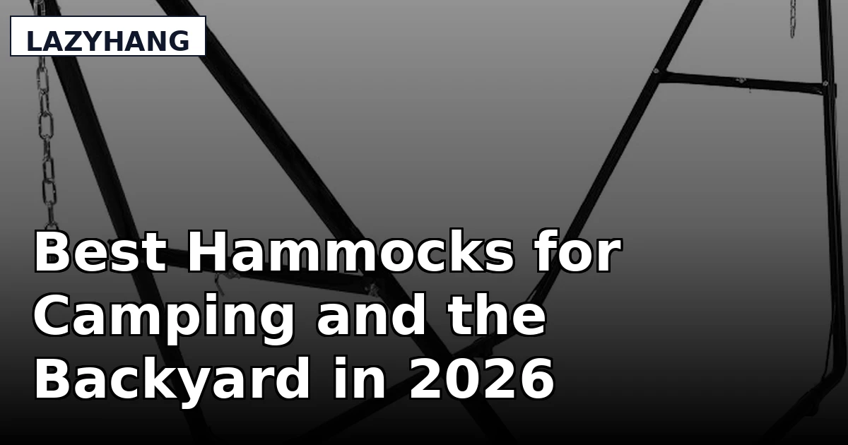 Best Hammocks for Camping and the Backyard in 2026