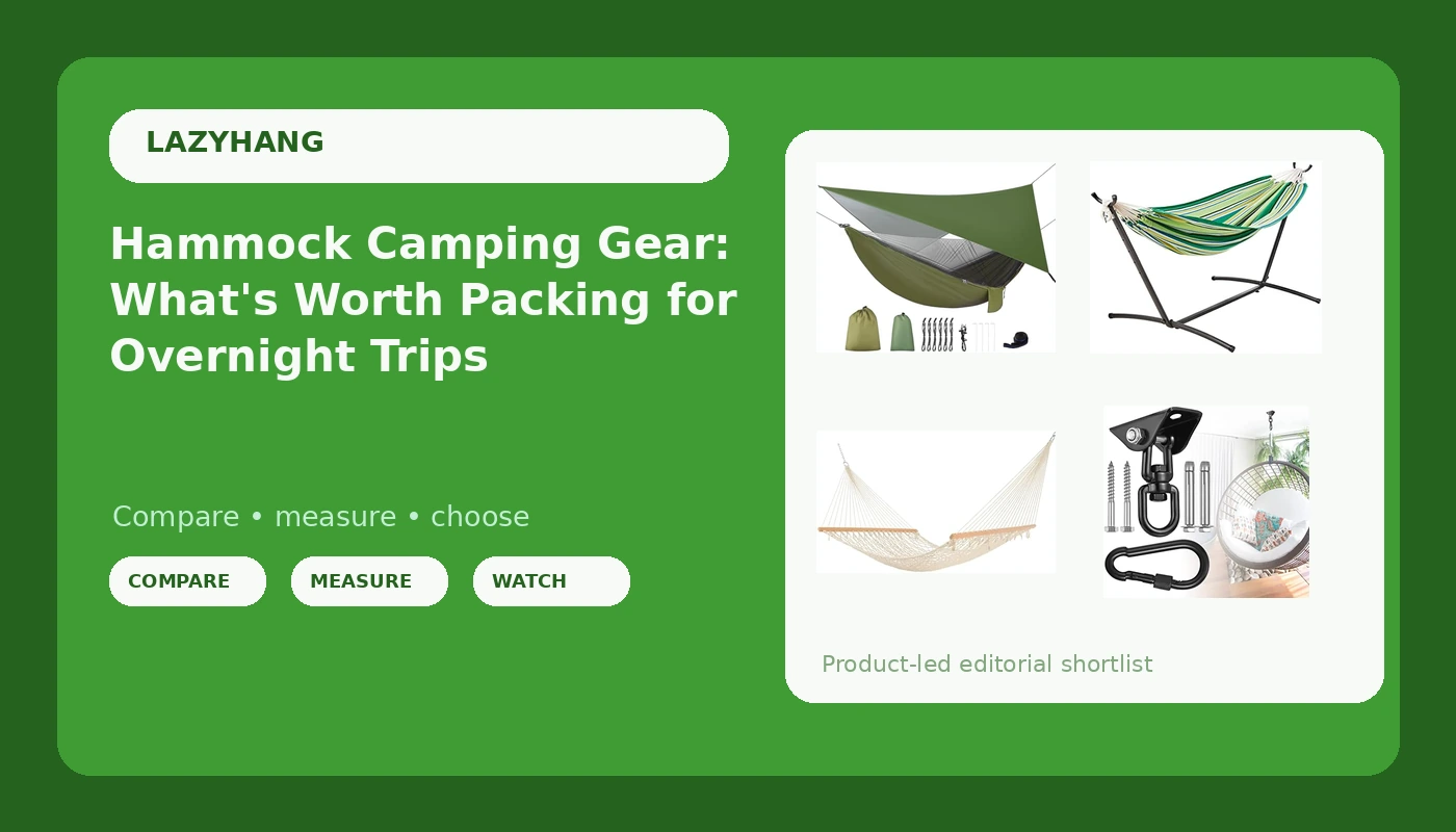 Hammock Camping Gear: What's Worth Packing for Overnight Trips