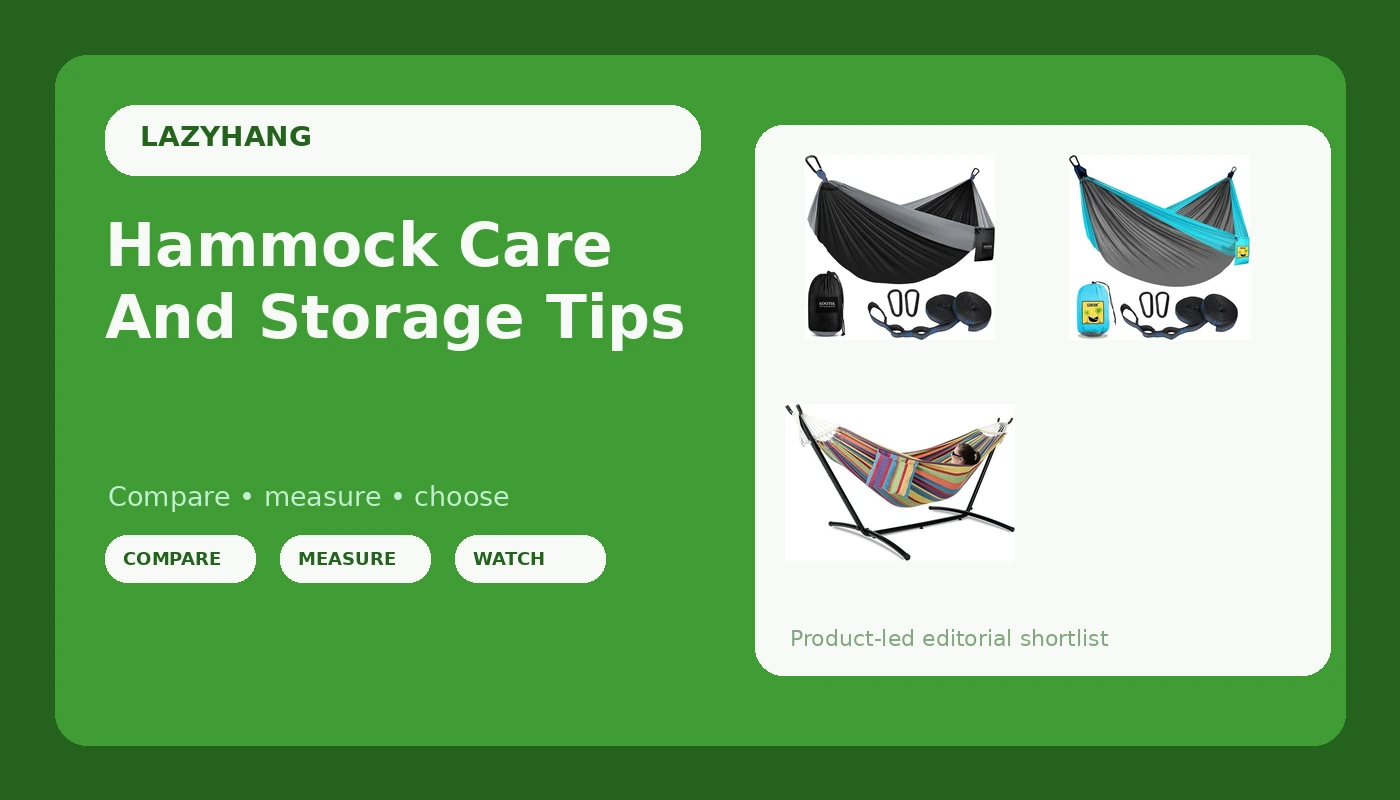 Hammock Care And Storage Tips - LazyHang review with measurements and honest opinion