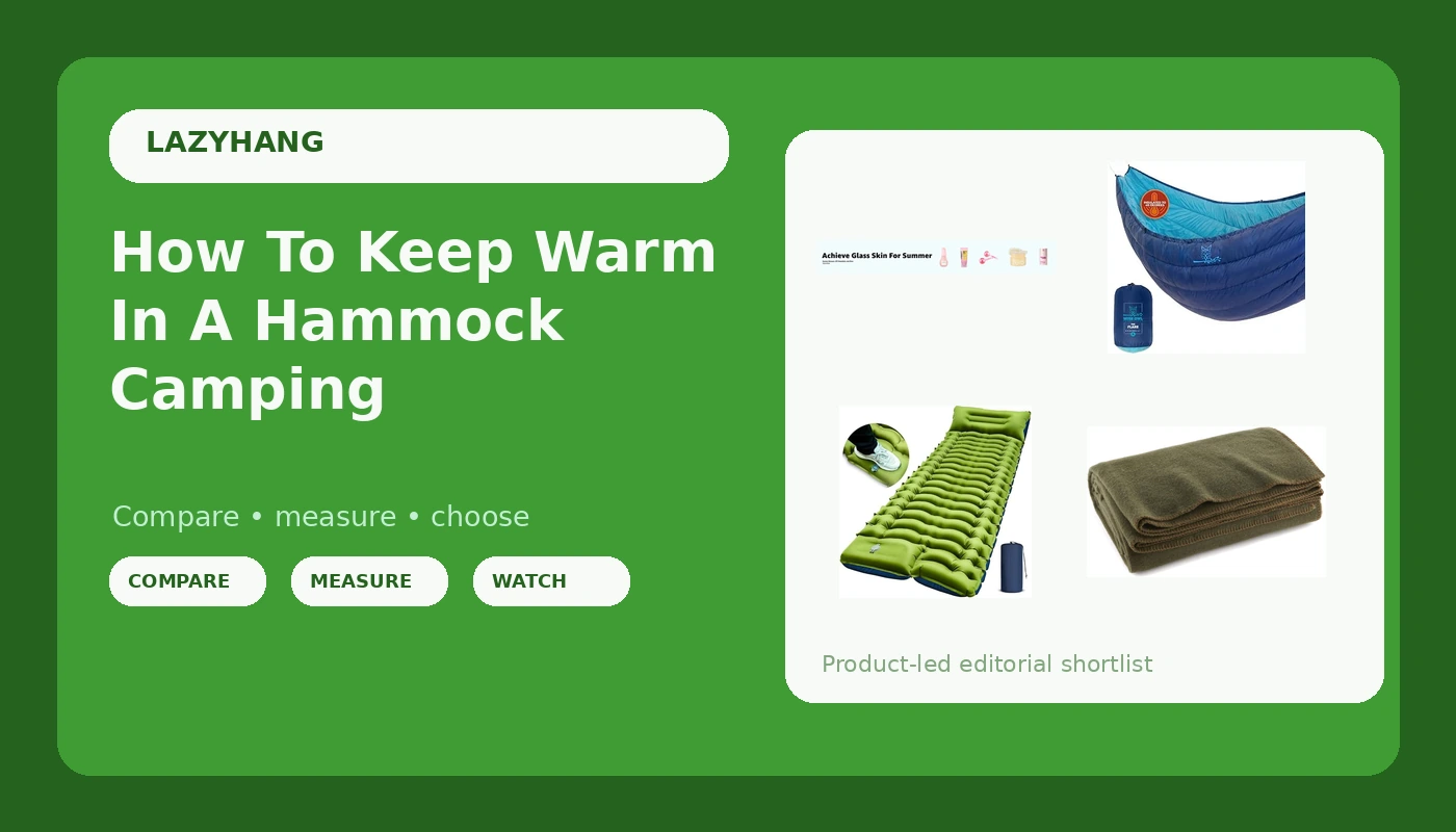 How To Keep Warm In A Hammock Camping - LazyHang review with measurements and honest opinion