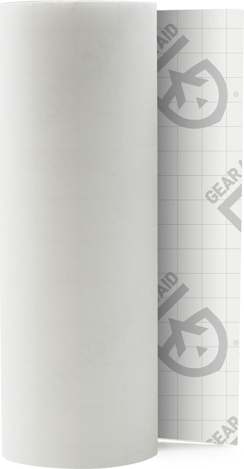 GEAR AID Tenacious Tape 3" x 20" Nylon Fabric Repair, Clear, 1 Roll