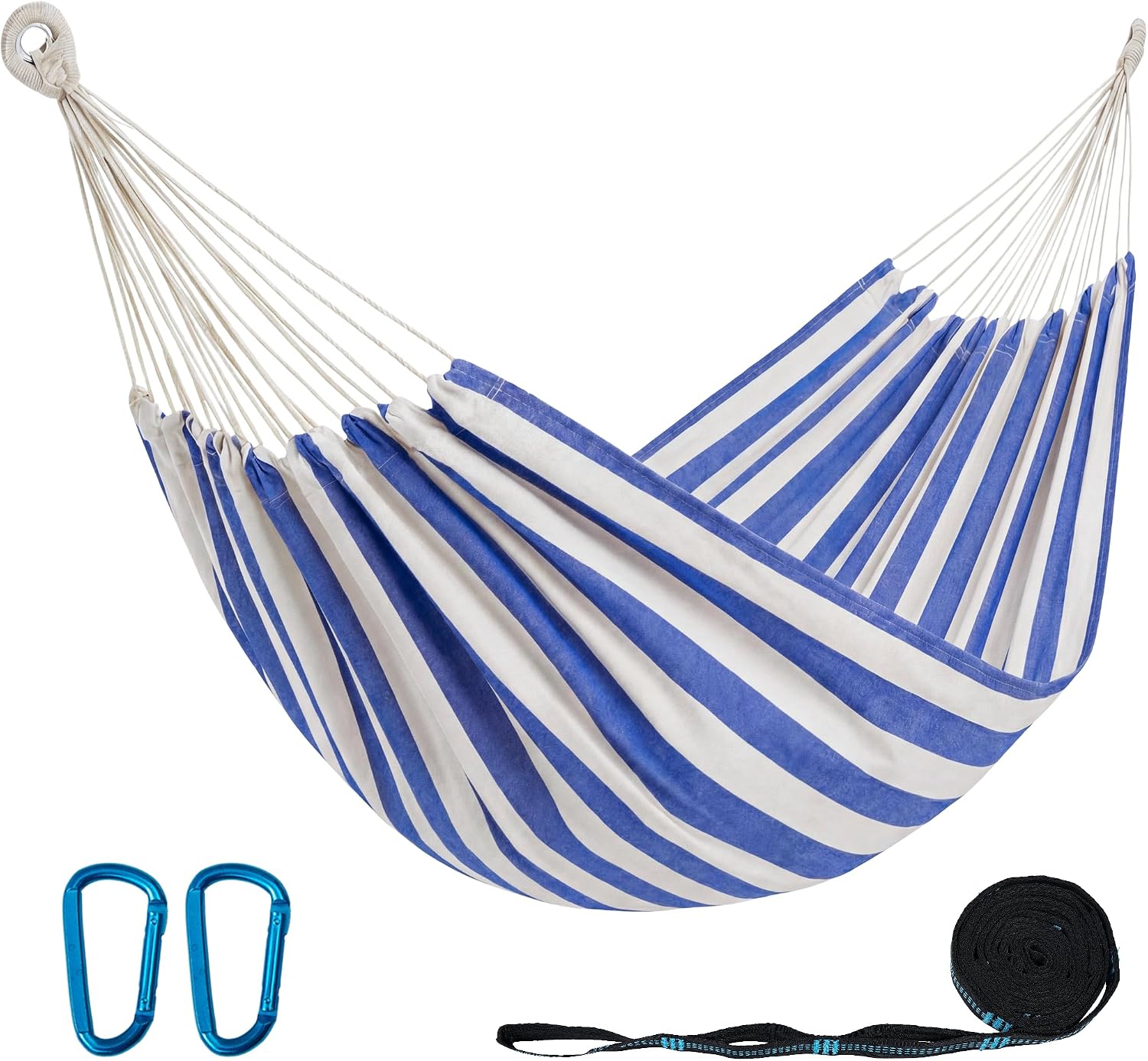 Family 2 Person Hammock for Outside, Replacement for Stand, Tree Hammock